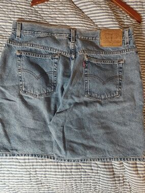 Levi's Light Blue Denim Jean Shorts